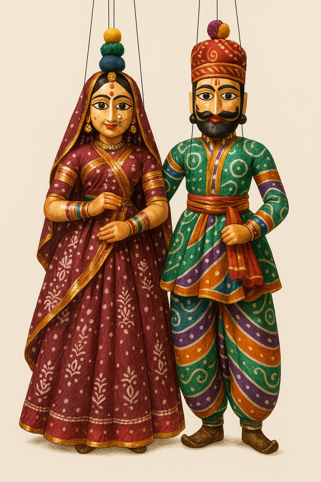 Rajasthani Kathputli